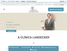 Tablet Screenshot of landecker.com.br